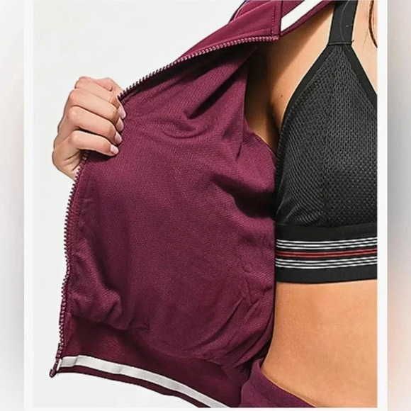 Champion Burgundy Y2K Track Jacket  - Size L - Picture 3 of 10